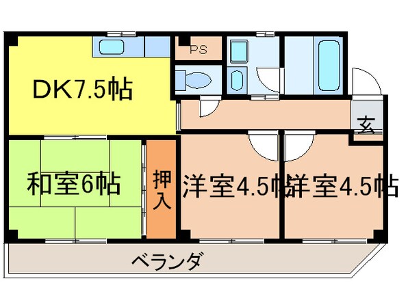 コンプリーション１の物件間取画像